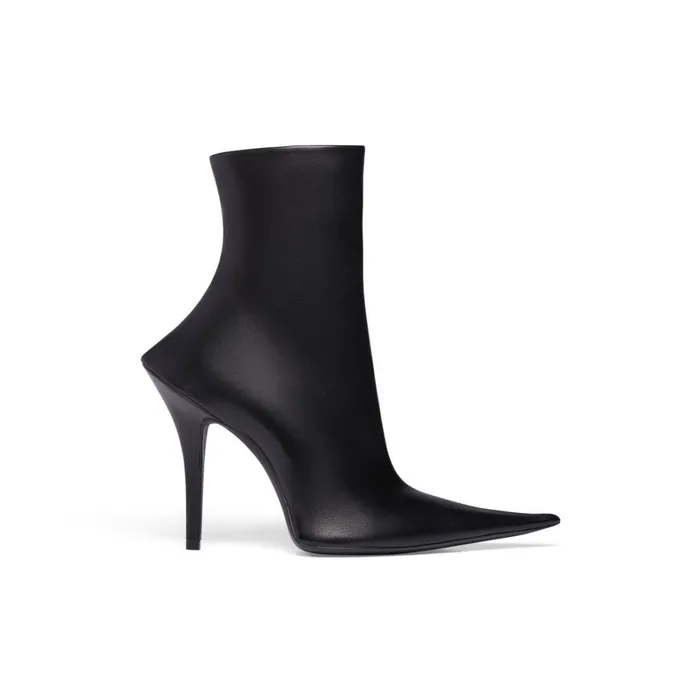 Women Boots and Ankle Boots Balenciaga Witch 110mm Bootie In Black