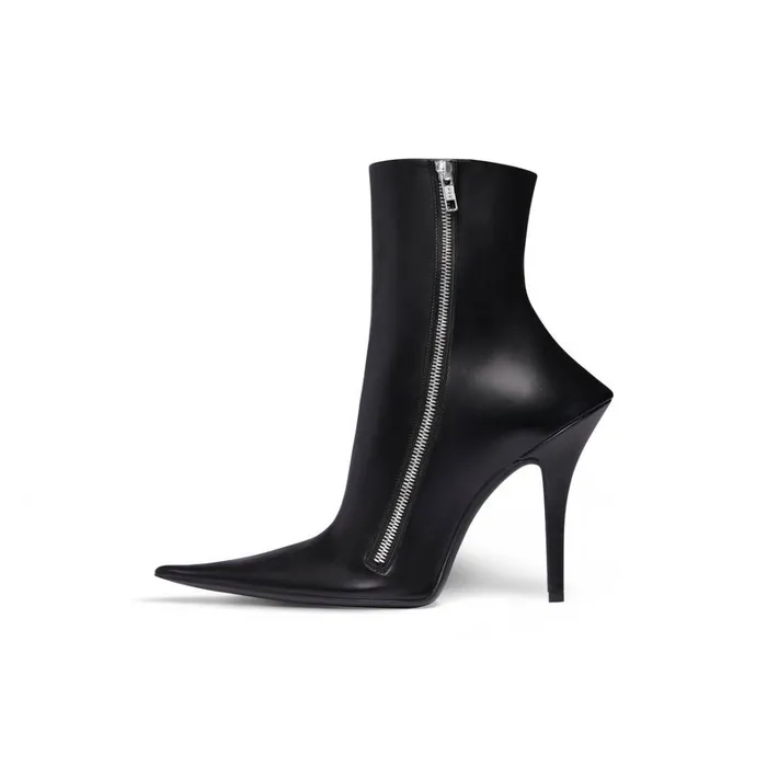 Women Boots and Ankle Boots Balenciaga Witch 110mm Bootie In Black