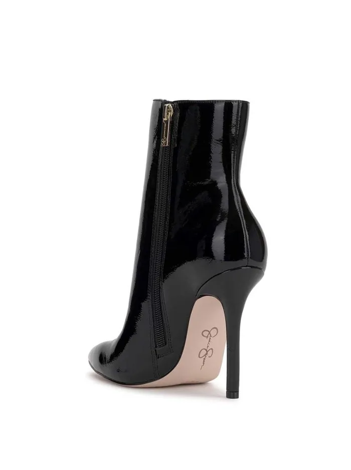 Women Boots and Booties Jessica Simpson Lyren Bootie In Black Patent