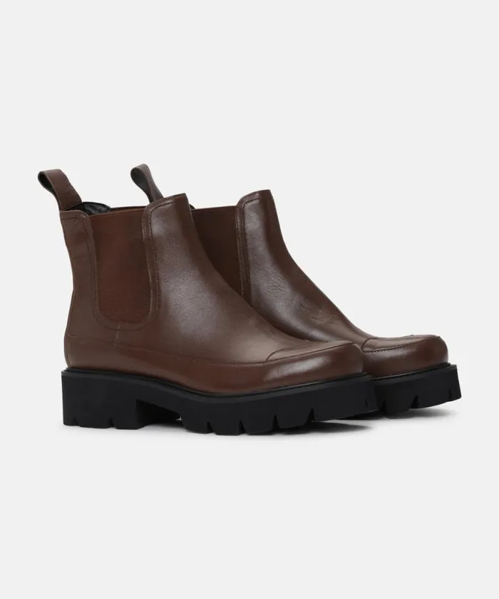Women Boots Ilse Jacobsen Ankle Boots 8211 Dark Cognac
