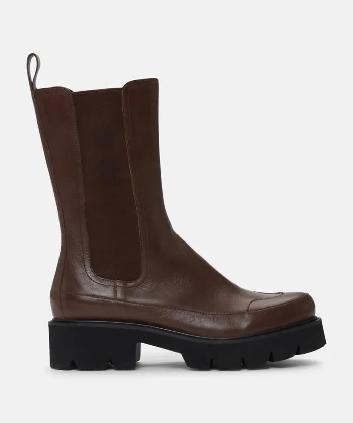 Women Boots Ilse Jacobsen Calf Length Boots 8211 Dark Cognac Women Boots Ilse Jacobsen Calf Length Boots 8211 Dark Cognac