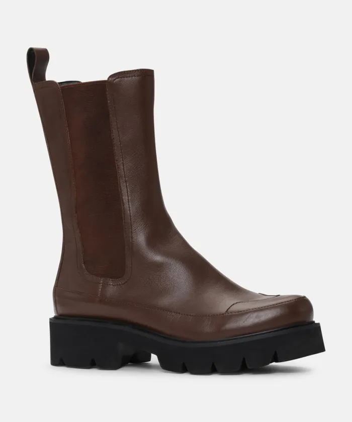 Women Boots Ilse Jacobsen Calf Length Boots 8211 Dark Cognac Women Boots Ilse Jacobsen Calf Length Boots 8211 Dark Cognac