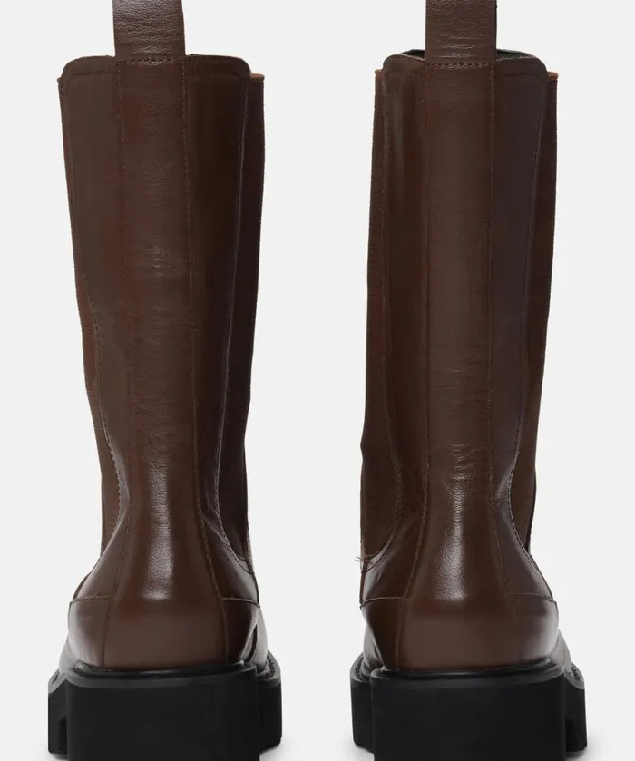 Women Boots Ilse Jacobsen Calf Length Boots 8211 Dark Cognac Women Boots Ilse Jacobsen Calf Length Boots 8211 Dark Cognac