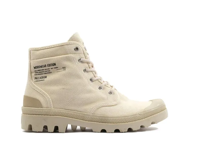 Women Boots PALLADIUM PALLABROUSSE WORKWEAR Sahara