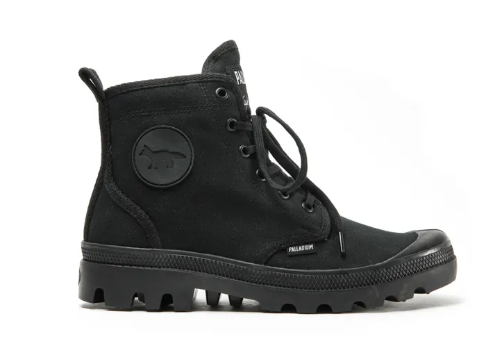 Women Boots PALLADIUM PALLABROUSSE X KITSUNE Blackblack