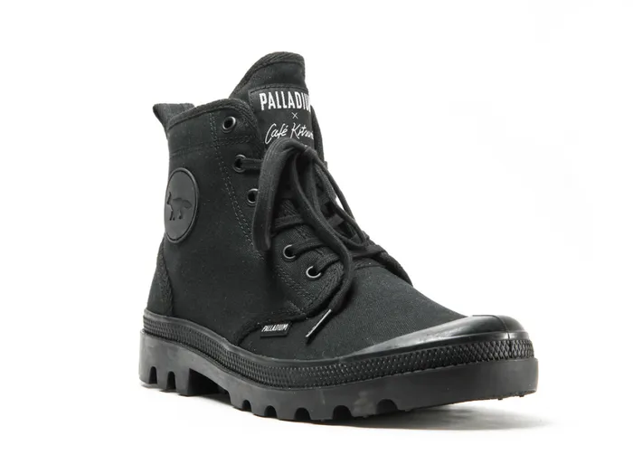 Women Boots PALLADIUM PALLABROUSSE X KITSUNE Blackblack Women Boots PALLADIUM PALLABROUSSE X KITSUNE Blackblack