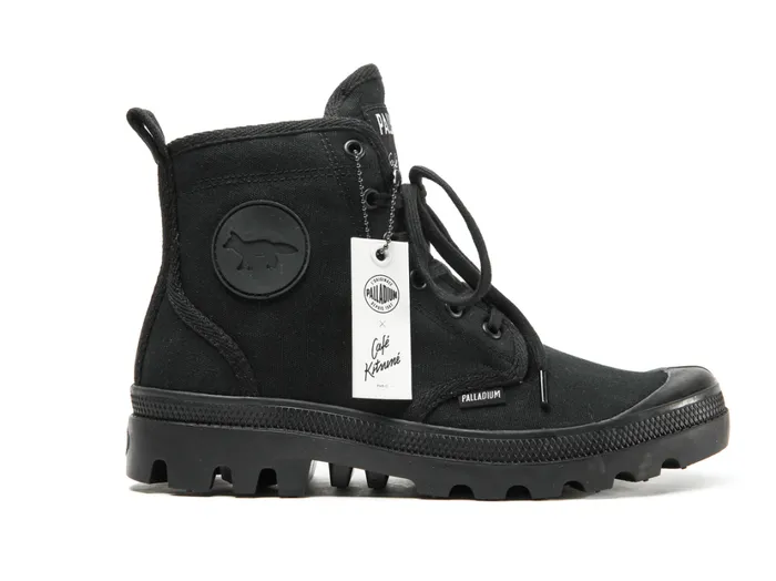 Women Boots PALLADIUM PALLABROUSSE X KITSUNE Blackblack Women Boots PALLADIUM PALLABROUSSE X KITSUNE Blackblack