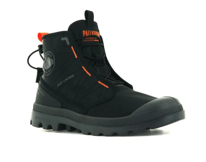 Women Boots PALLADIUM PAMPA TRAVEL LITE Blackblack Women Boots PALLADIUM PAMPA TRAVEL LITE Blackblack