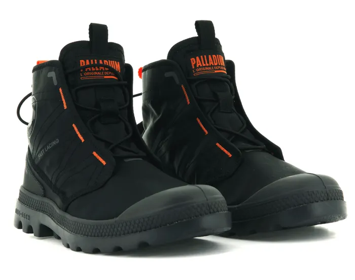 Women Boots PALLADIUM PAMPA TRAVEL LITE Blackblack Women Boots PALLADIUM PAMPA TRAVEL LITE Blackblack