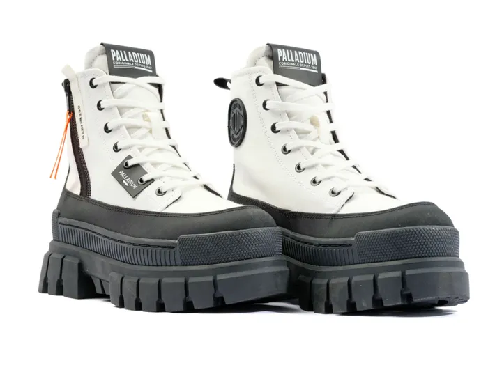 Women Boots PALLADIUM REVOLT BOOT ZIP TX Star White Women Boots PALLADIUM REVOLT BOOT ZIP TX Star White