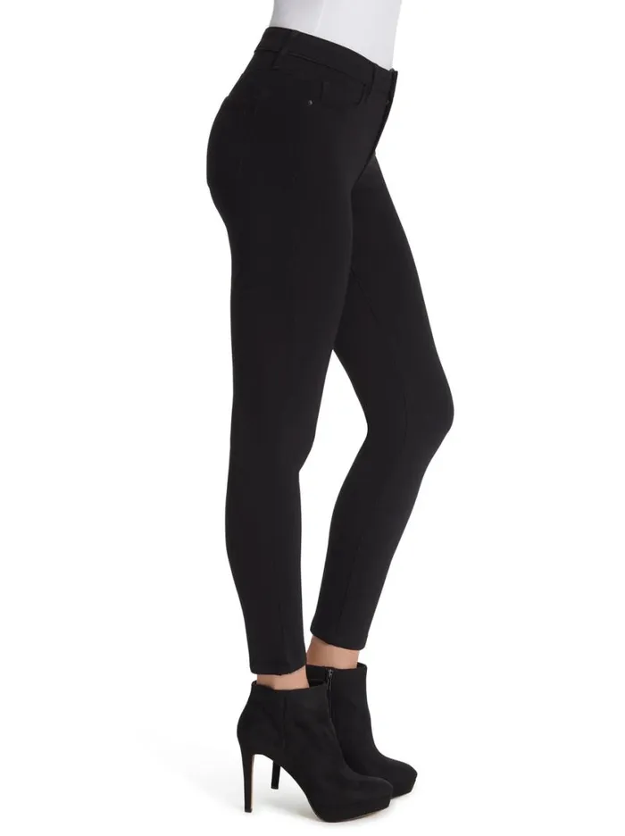 Women Bottoms Jessica Simpson Kiss Me Skinny Jeans In Black Ponte