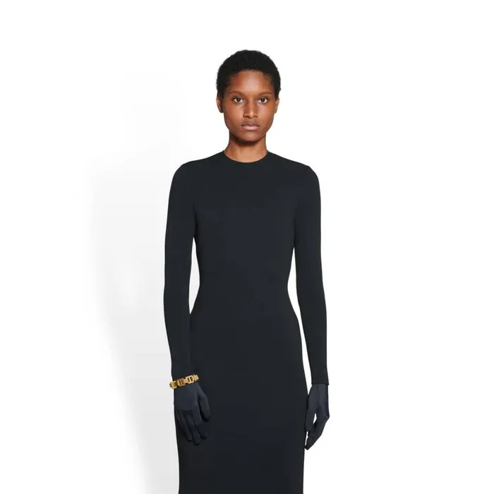 Women Bracelets and Rings Balenciaga Hourglass Bracelet In Gold