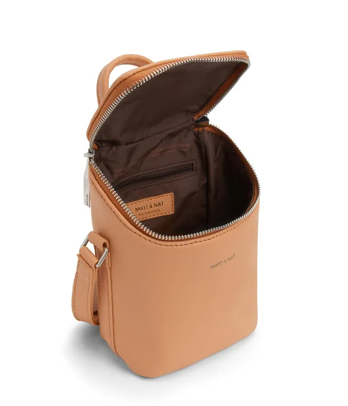 Women Brave Micro Vegan Crossbody Bag 8211 Purity Melon Matt and Nat Crossbody