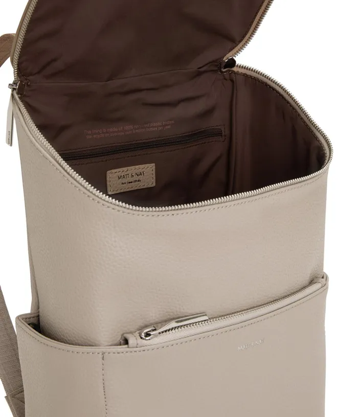 Women Brave Vegan Backpack 8211 Purity Dream Matt and Nat Diaper Bags
