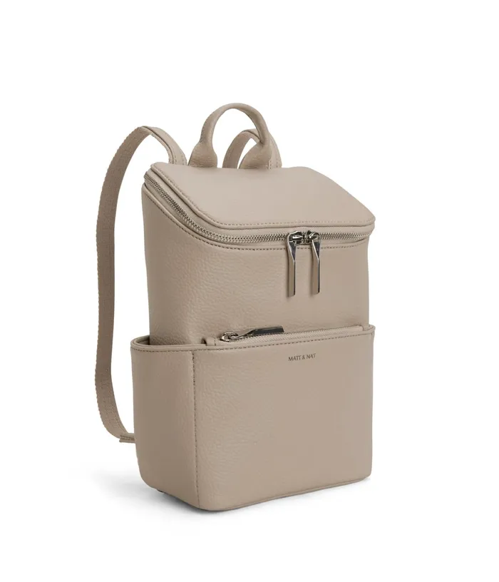 Women Bravesm Small Vegan Backpack 8211 Purity Dream Matt and Nat Backpacks