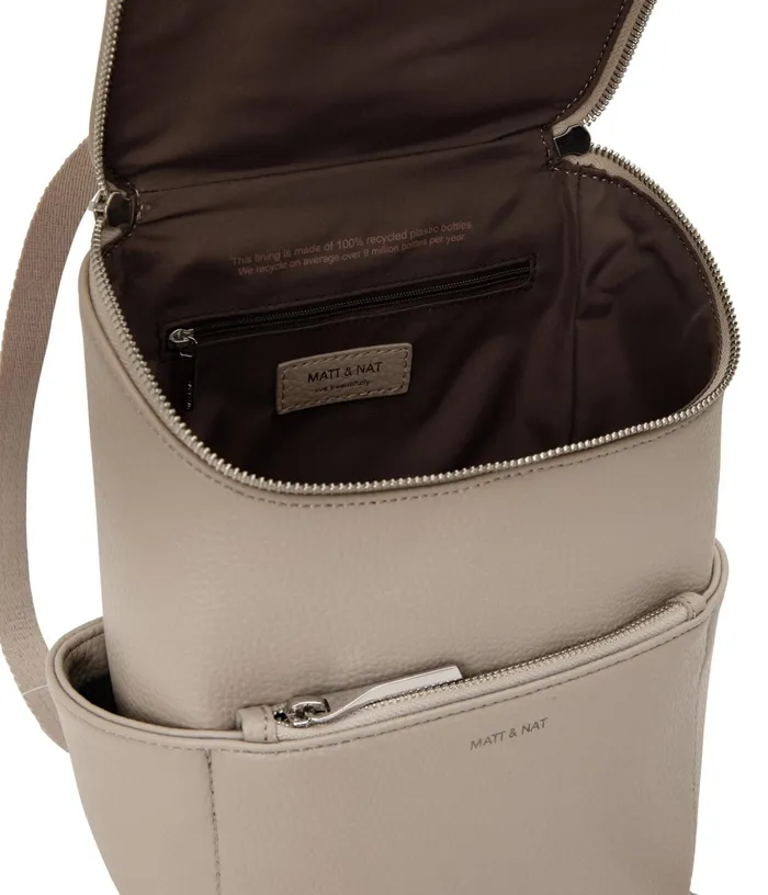 Women Bravesm Small Vegan Backpack 8211 Purity Dream Matt and Nat Backpacks