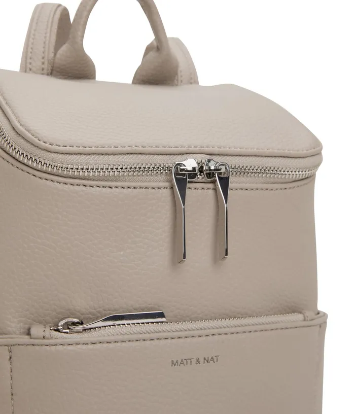 Women Bravesm Small Vegan Backpack 8211 Purity Dream Matt and Nat Backpacks