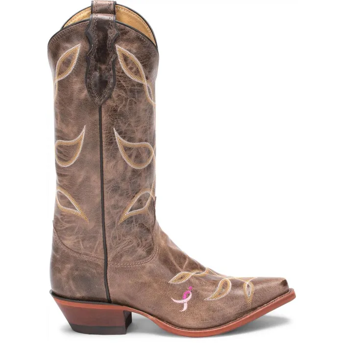 WOMEN Brinker 13034 Womens Boot Distressed Brown Justin Boots Western