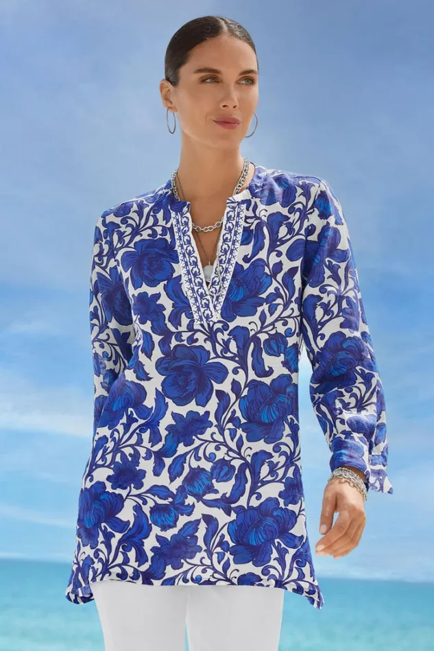 Women CAMILLA HENLEY VOYAGER TUNIC Camilla Johnny Was Tops Women CAMILLA HENLEY VOYAGER TUNIC Camilla Johnny Was Tops