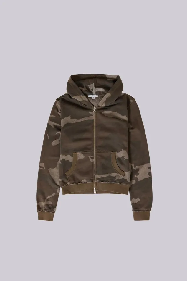 Women Camo Mini Monster Hoodie Jaded London CoOrds
