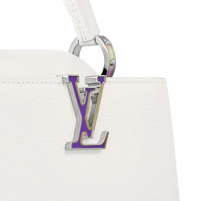 Women Capucines Bag Louis Vuitton Louis Vuitton M23307 LV SKI Capucines BB Snow White 8211 Louis Vuitton Handbag Store