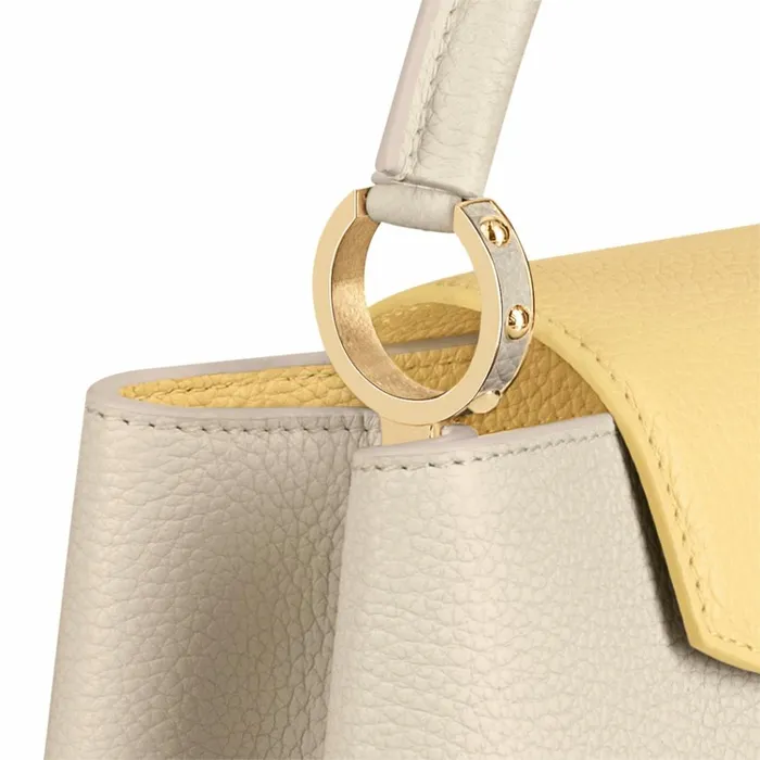 Women Capucines Bag Louis Vuitton Louis Vuitton M59883 Capucines MM Cream 8211 Louis Vuitton Handbag Store