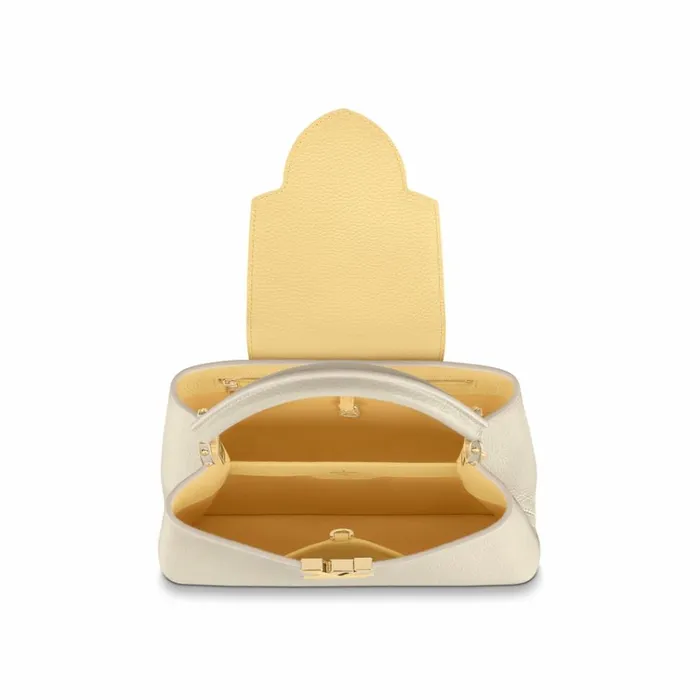 Women Capucines Bag Louis Vuitton Louis Vuitton M59883 Capucines MM Cream 8211 Louis Vuitton Handbag Store