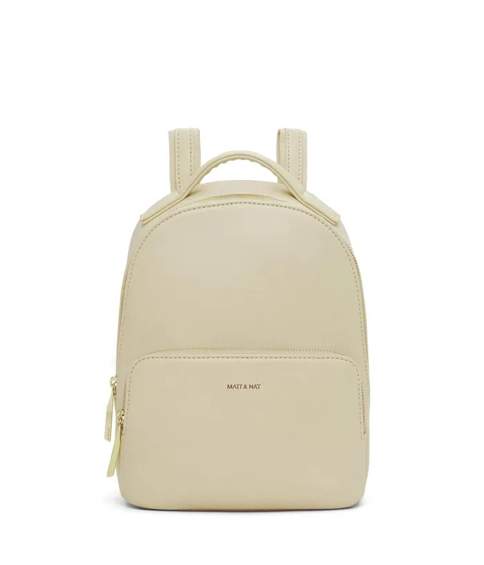 Women Carosm Small Vegan Backpack 8211 Loom Tapioca Matt and Nat Backpacks
