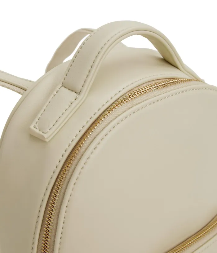 Women Carosm Small Vegan Backpack 8211 Loom Tapioca Matt and Nat Backpacks