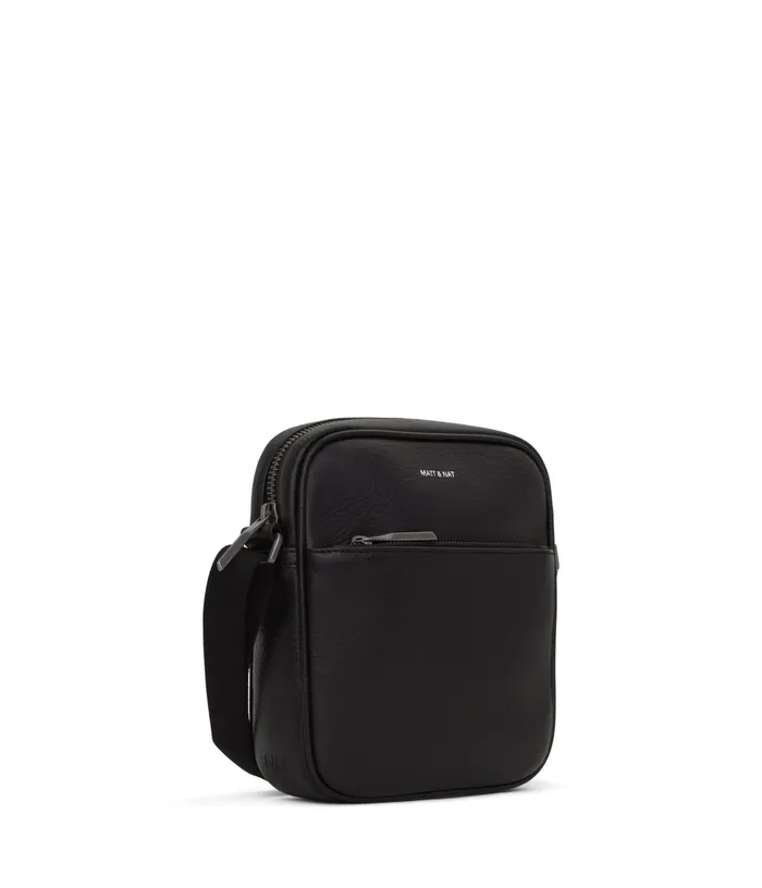 Women Coenmini Small Vegan Crossbody Bag 8211 Dwell Black Matt and Nat Crossbody