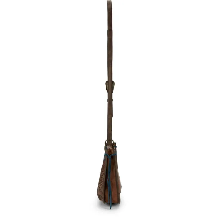 WOMEN Crossbody Bag Brown Justin Boots Purses and Bags
