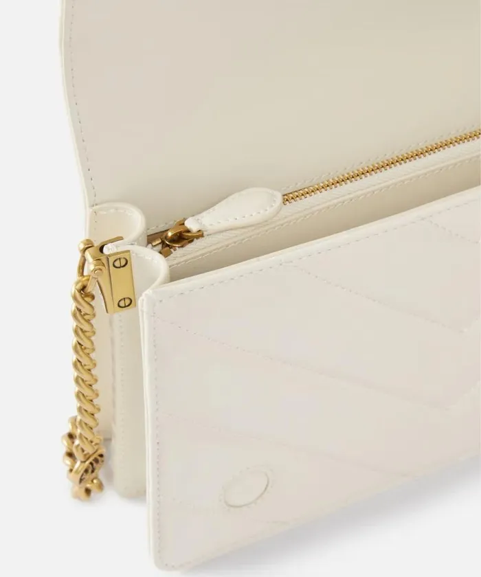 Women Crossbody Bags Pinko Classic LoveBag Click Big Chevron Whitewhiteantique Gold Women Crossbody Bags Pinko Classic LoveBag Click Big Chevron Whitewhiteantique Gold