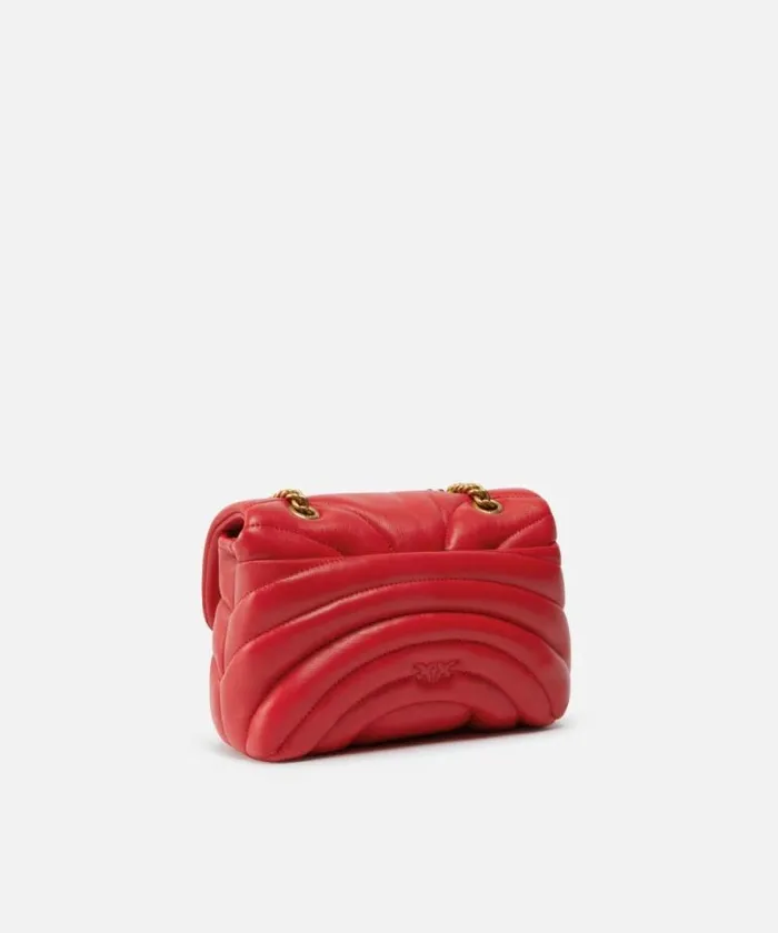 Women Crossbody Bags Pinko Love Bag Puff Butterfly Mini Nappa Leather Crossbody Bag Redantiquegold Women Crossbody Bags Pinko Love Bag Puff Butterfly Mini Nappa Leather Crossbody Bag Redantiquegold
