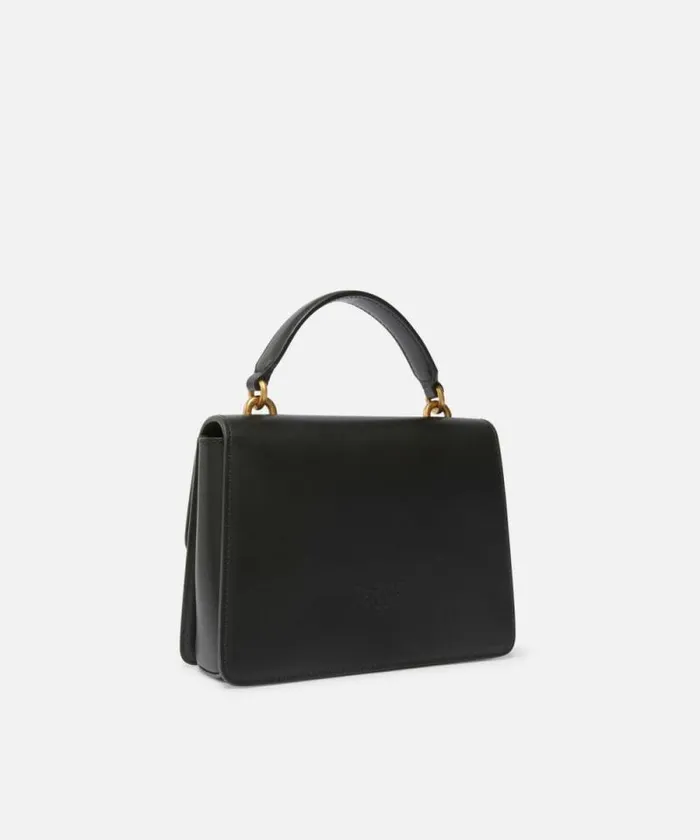 Women Crossbody Bags Pinko Mini Love Bag One Top Handle Light Simply Blackantique Gold Women Crossbody Bags Pinko Mini Love Bag One Top Handle Light Simply Blackantique Gold