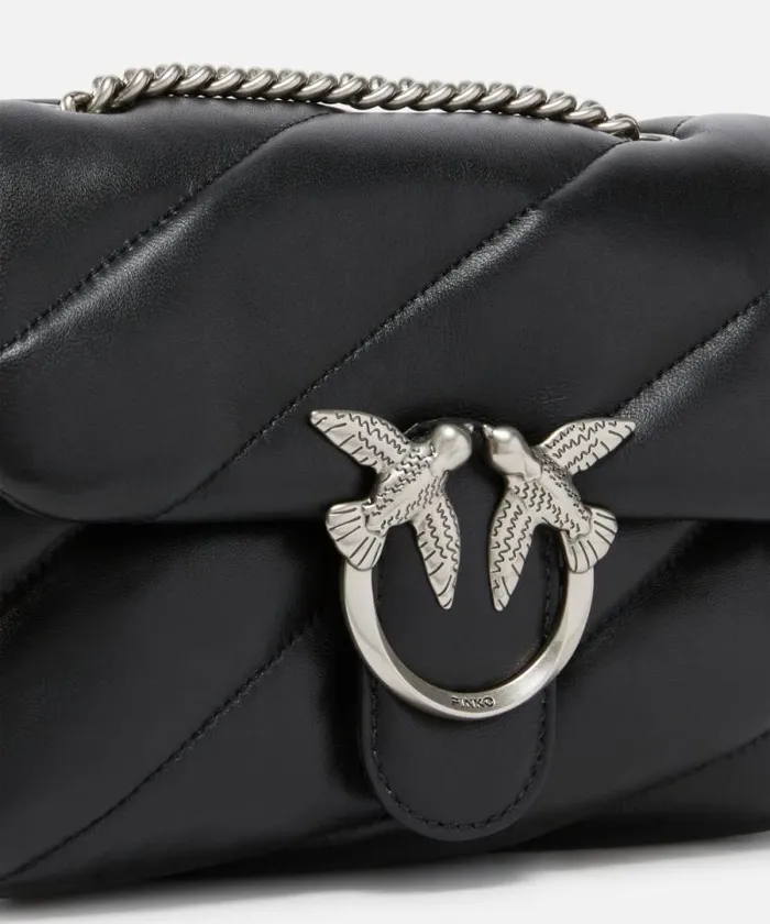 Women Crossbody Bags Pinko Mini Love Bag Puff Maxi Quilt Blackold Silver Women Crossbody Bags Pinko Mini Love Bag Puff Maxi Quilt Blackold Silver