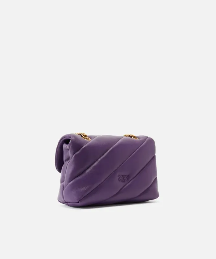 Women Crossbody Bags Pinko Mini Love Bag Puff Maxi Quilt Plumantiquegold Women Crossbody Bags Pinko Mini Love Bag Puff Maxi Quilt Plumantiquegold