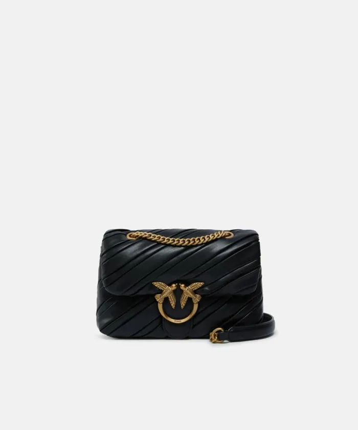 Women Crossbody Bags Pinko Small Leathereffect Mini Love Bag Puff Crossbody Bag Blackantique Gold Women Crossbody Bags Pinko Small Leathereffect Mini Love Bag Puff Crossbody Bag Blackantique Gold