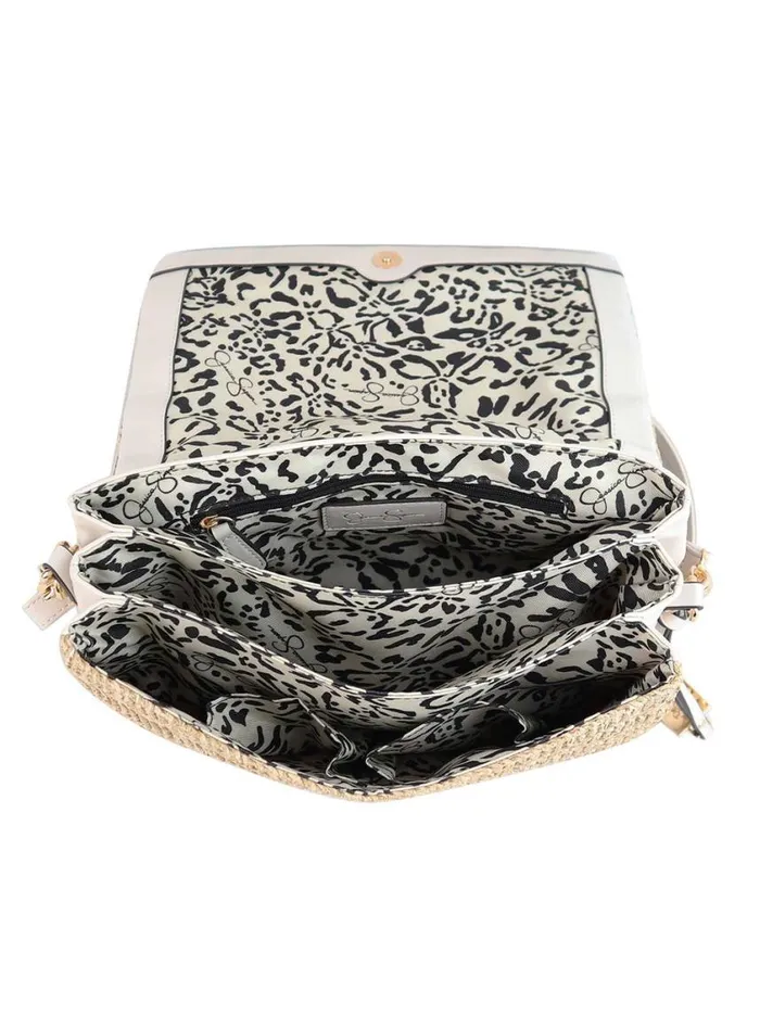Women Crossbody Jessica Simpson Lexi Crossbody In Straw Natural