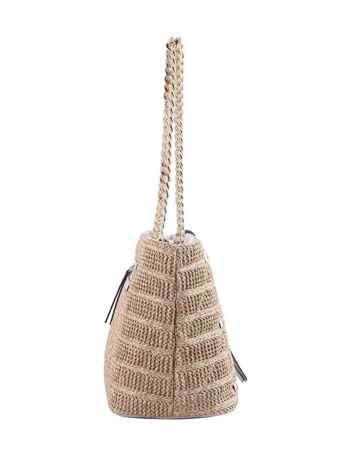 Women Crossbody Jessica Simpson Lexi Tote In Straw Natural