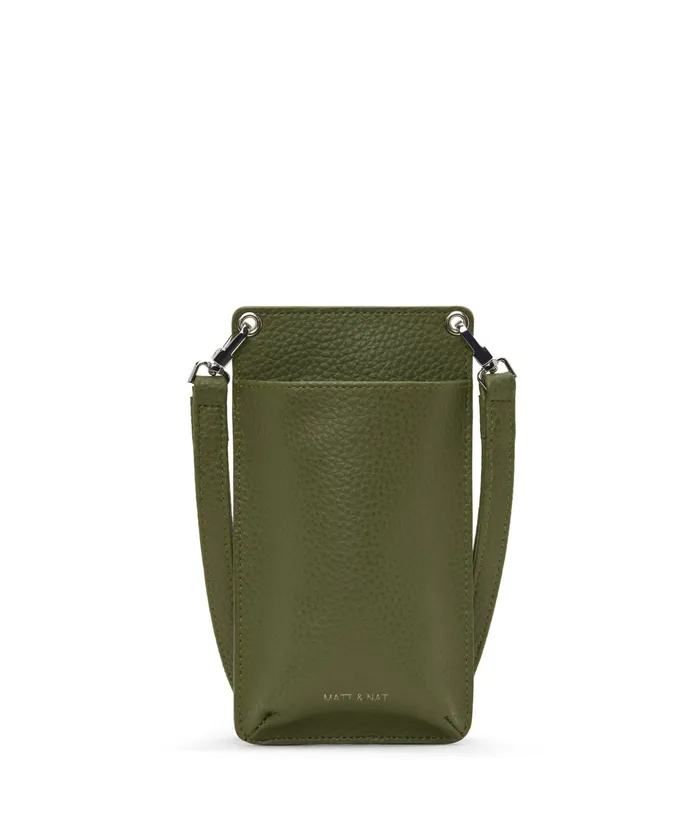 Women Cue Vegan Crossbody Bag 8211 Purity Meadow Matt and Nat Cell Phone Holders Women Cue Vegan Crossbody Bag 8211 Purity Meadow Matt and Nat Cell Phone Holders
