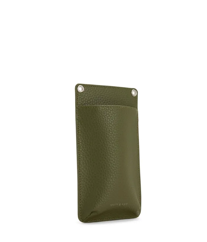 Women Cue Vegan Crossbody Bag 8211 Purity Meadow Matt and Nat Cell Phone Holders