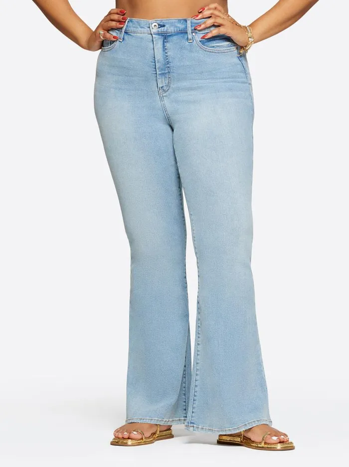 Women Denim Jessica Simpson Charmed Flare In Fade Away