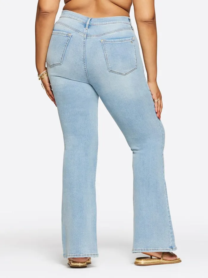 Women Denim Jessica Simpson Charmed Flare In Fade Away