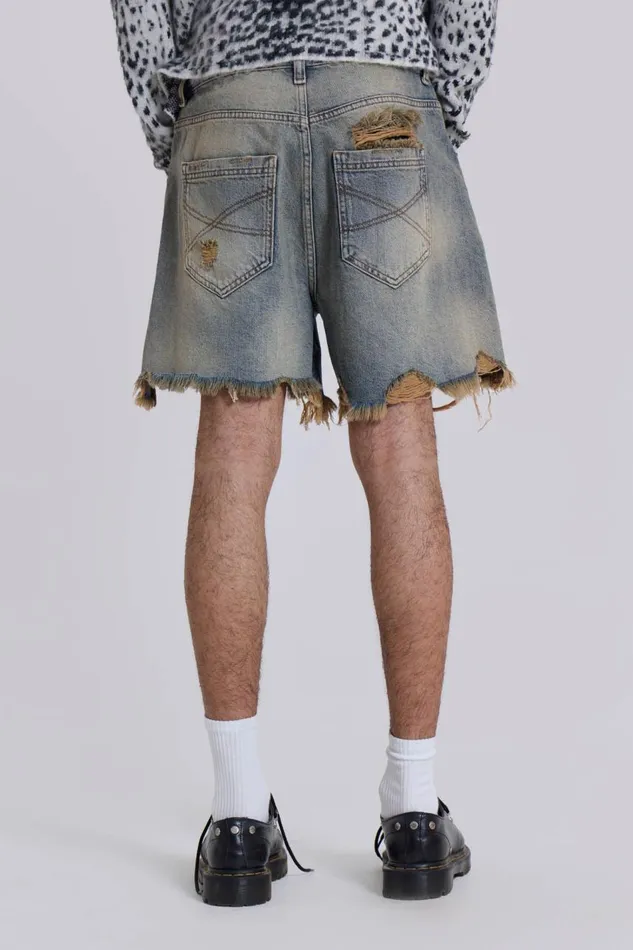 Women Dirty Bleach Revenge Jorts Jaded London Jeans