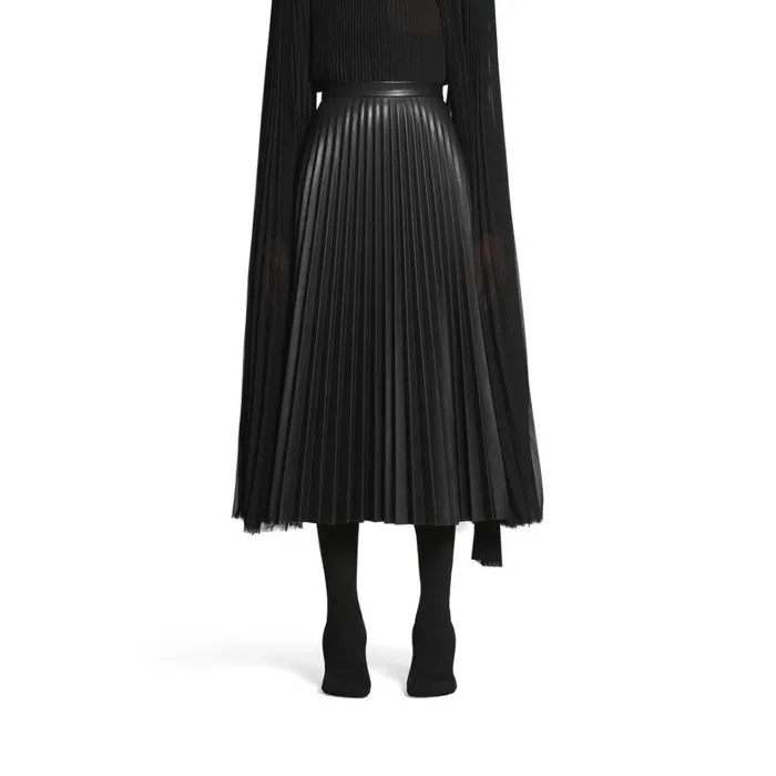 Women Dresses and Skirts Balenciaga Pleated Skirt In Black