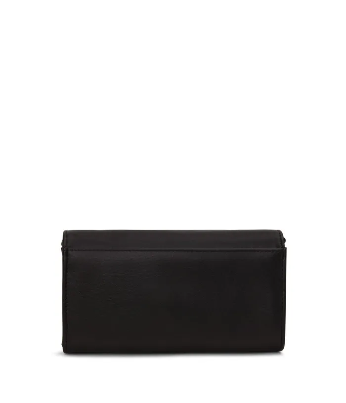 Women Drewmed Vegan Crossbody Bag 8211 Vintage Black Matt and Nat Crossbody