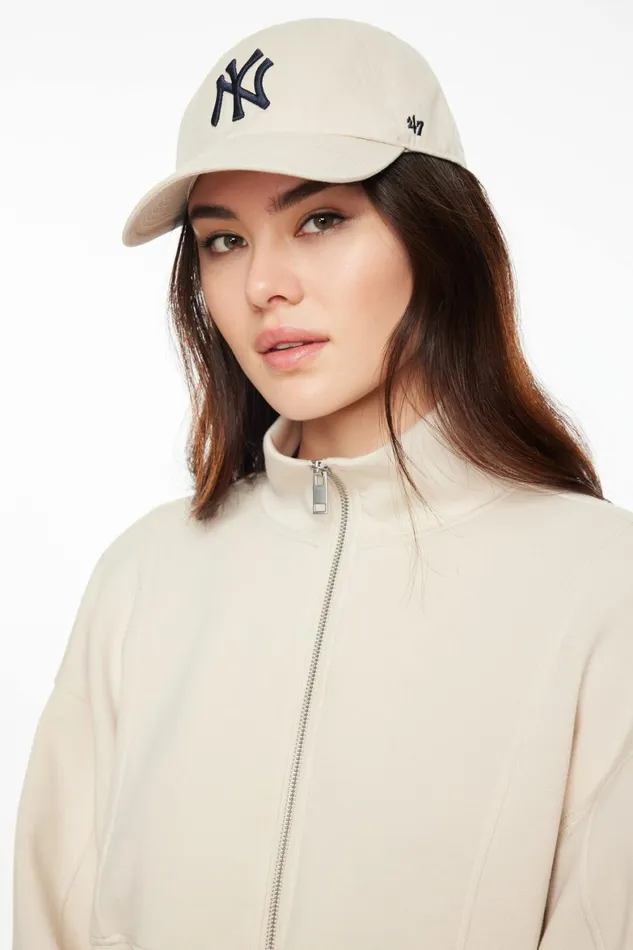 Women Dynamite Caps and Hats New York Clean Up Cap White