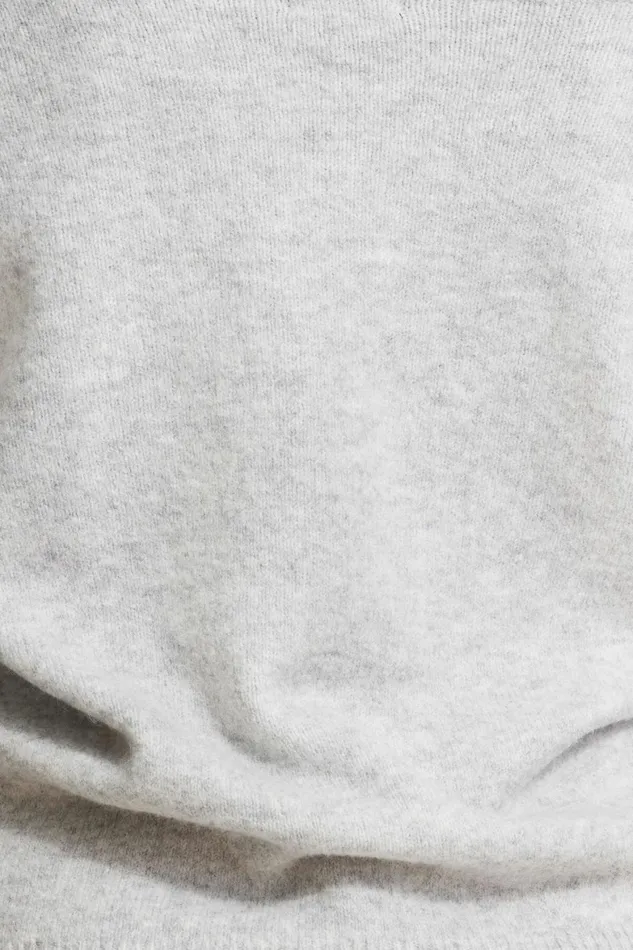Women Dynamite Tops Heavenlyarn Off Shoulder Sweater Gray
