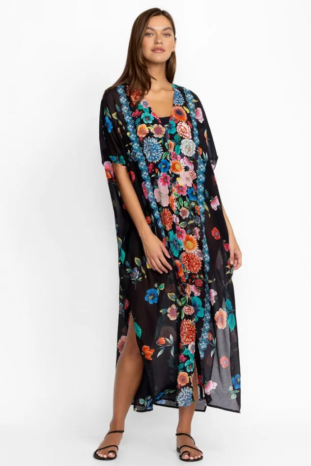 Women EVENING PALACE VNECK KAFTAN Evening Johnny Was Swim and Resort Women EVENING PALACE VNECK KAFTAN Evening Johnny Was Swim and Resort