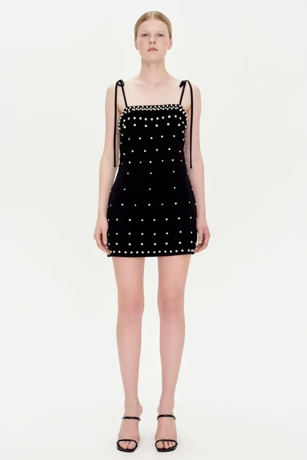 Women Fayette Dress Black Jonathan Simkhai Dresses and Jumpsuits